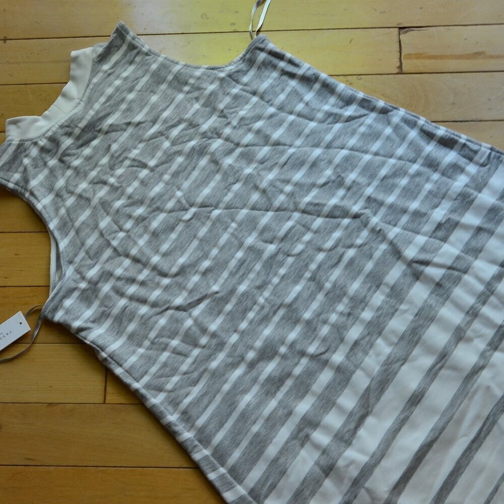 TASH + SOPHIE Mock Neck Sleeveless Variegate Dress L - Picture 6 of 8